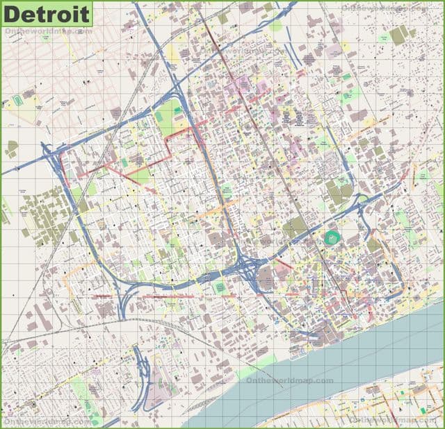 Detroit stratenplan